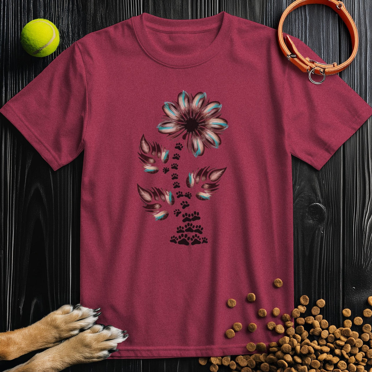 Paw Prints Blossom T-Shirt