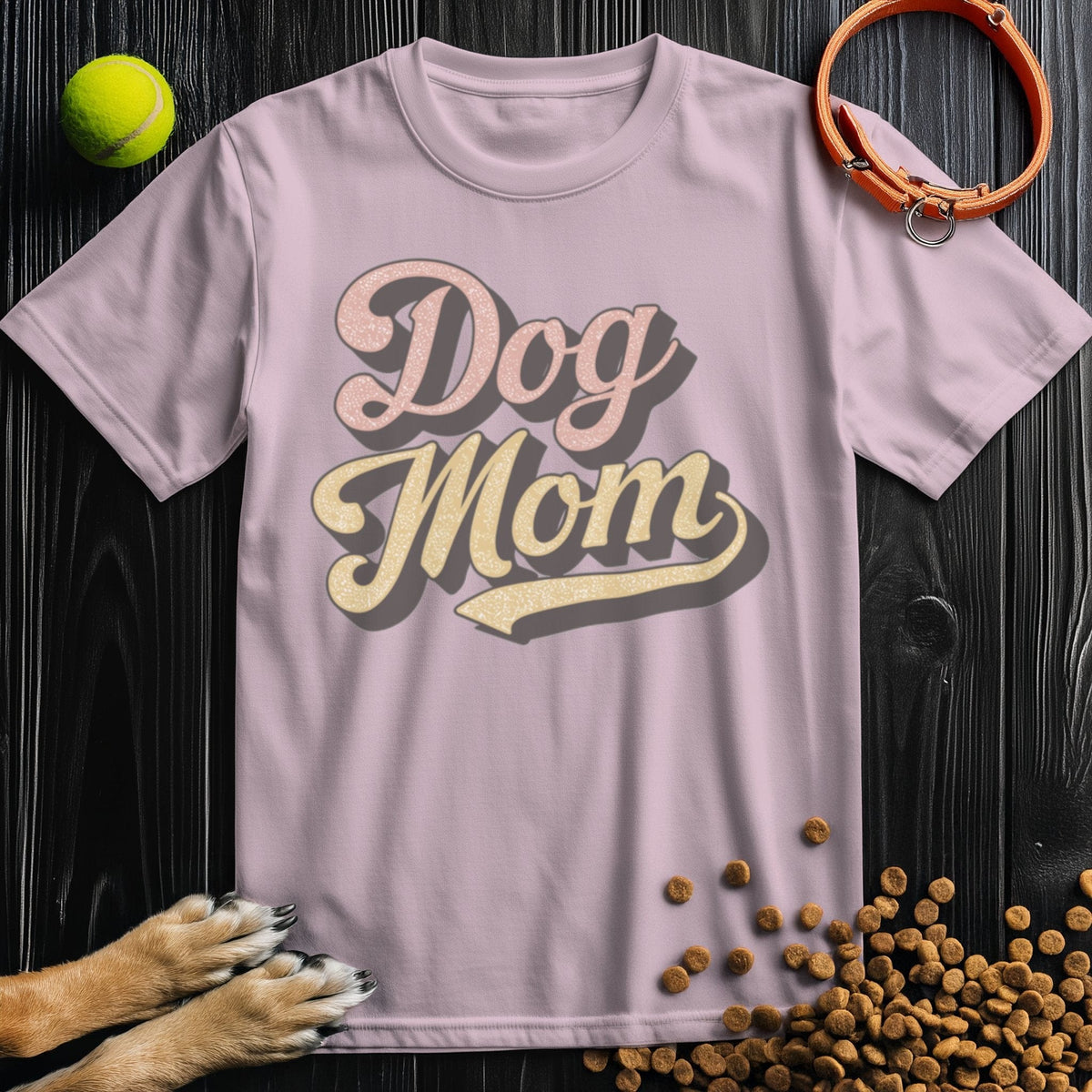 Retro Dog Mom T-Shirt