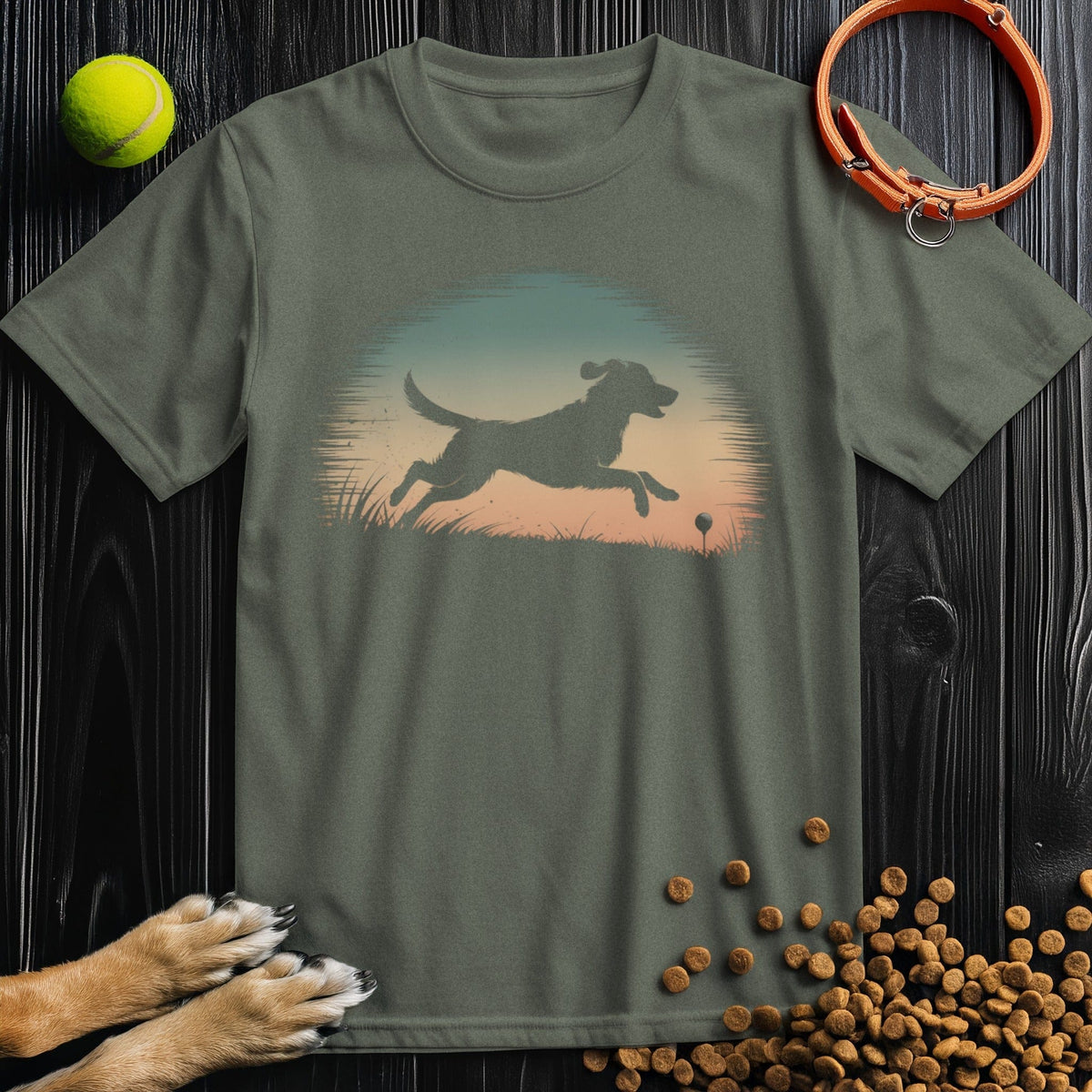 Golden Hour Golf Hound T-Shirt