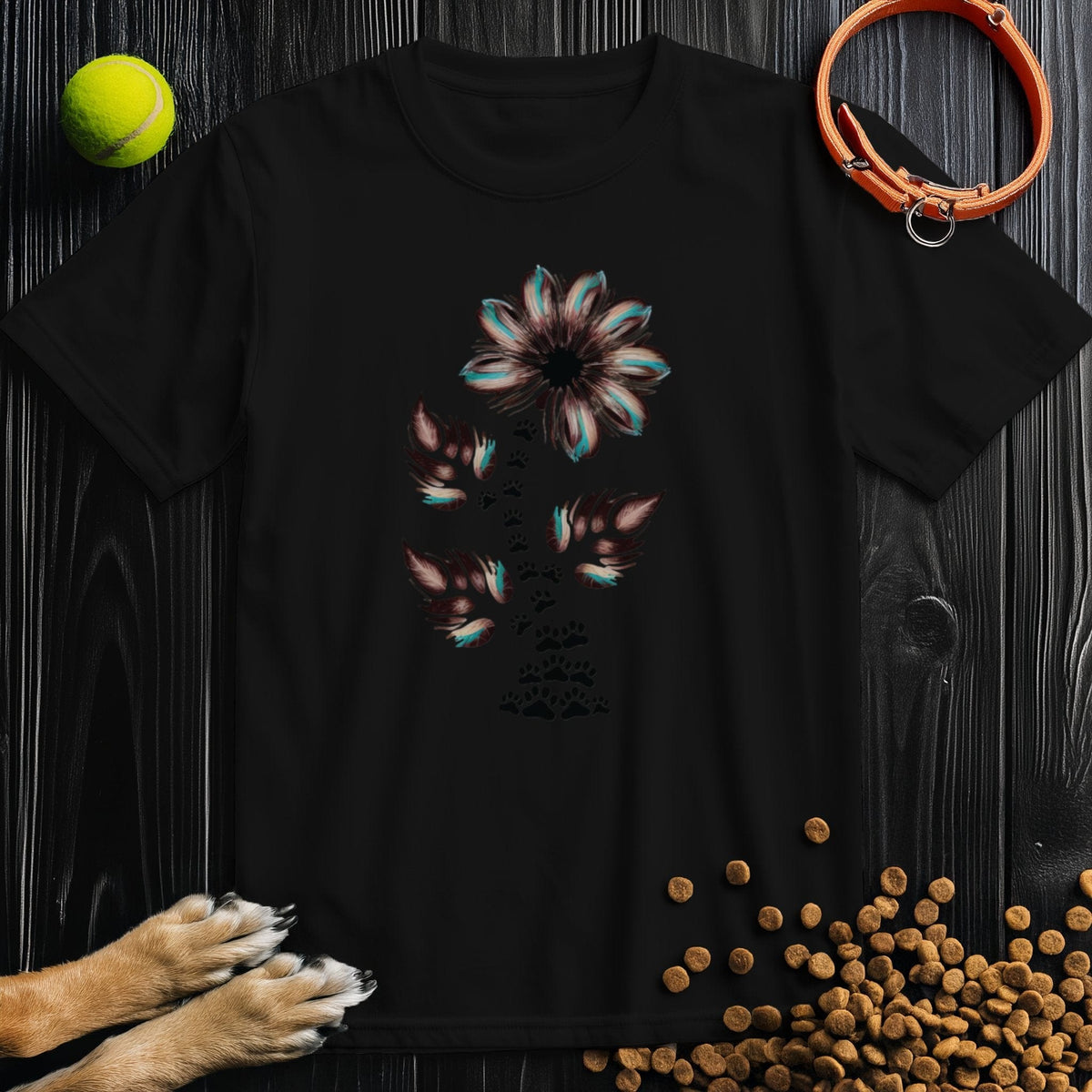 Paw Prints Blossom T-Shirt