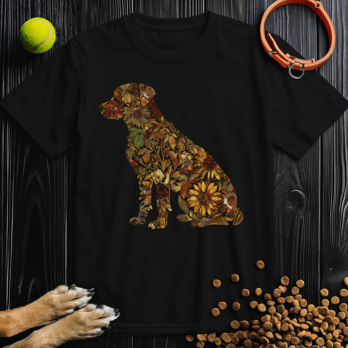 Sunflower Dog T-Shirt