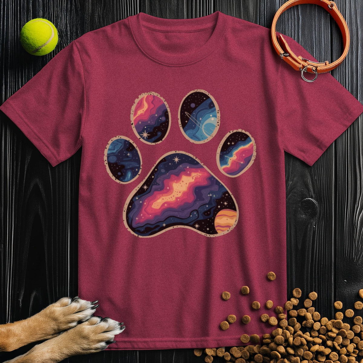 Lunar Paw Mandala T-Shirt