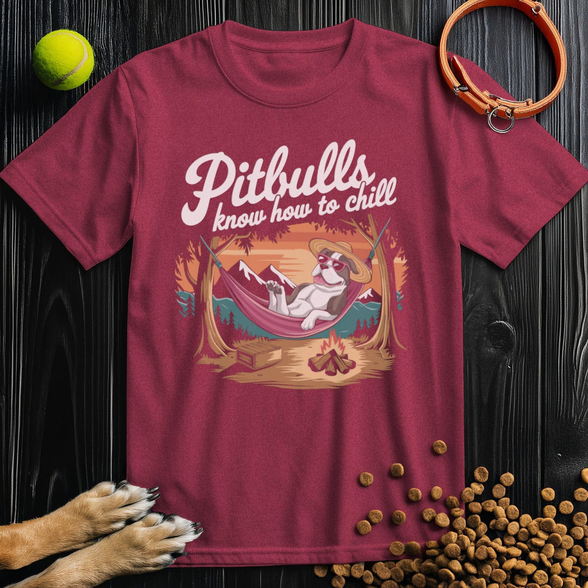 Pitbulls Know How to Chill T-Shirt