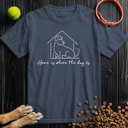 Home Is Where The Do Is White T-Shirt