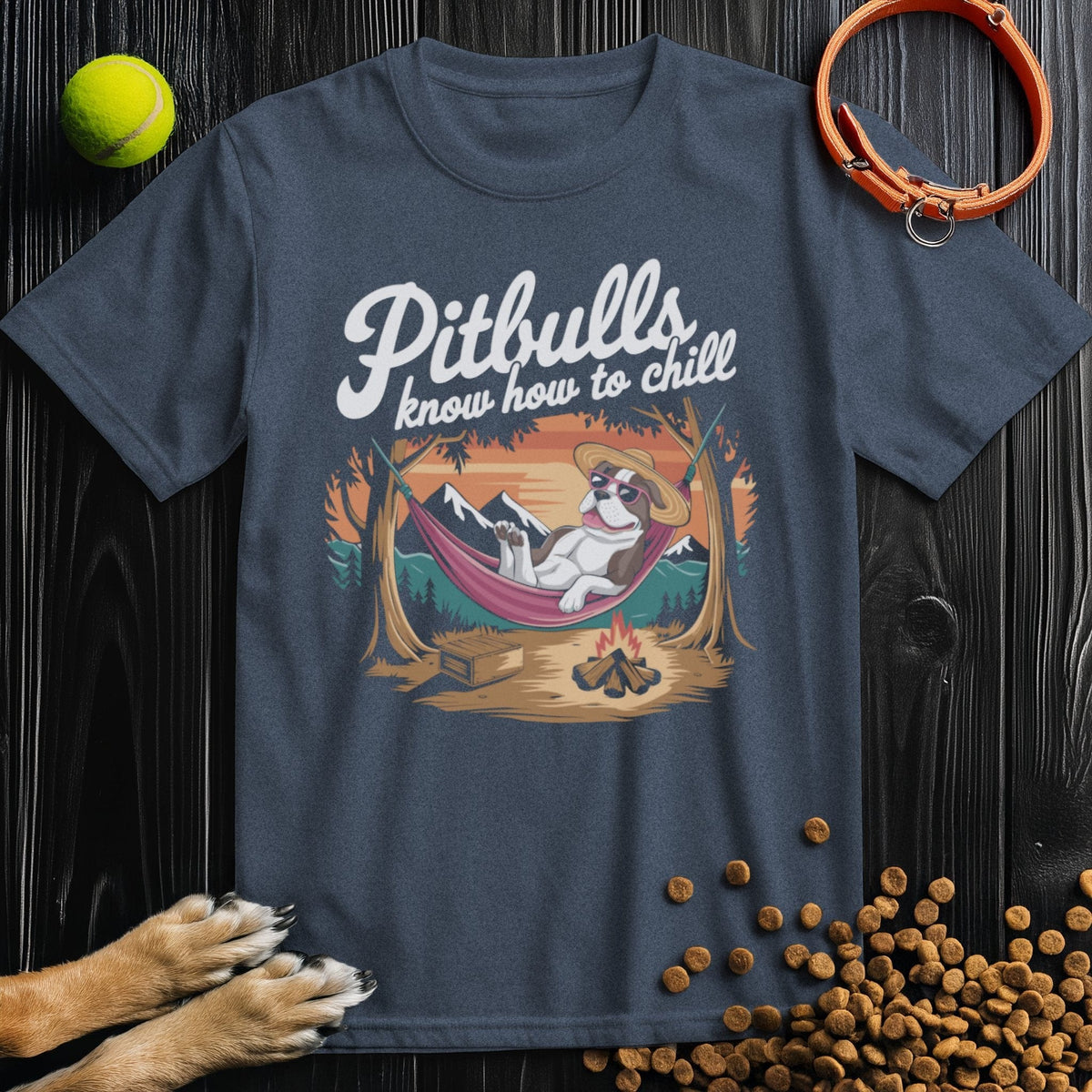 Pitbulls Know How to Chill T-Shirt
