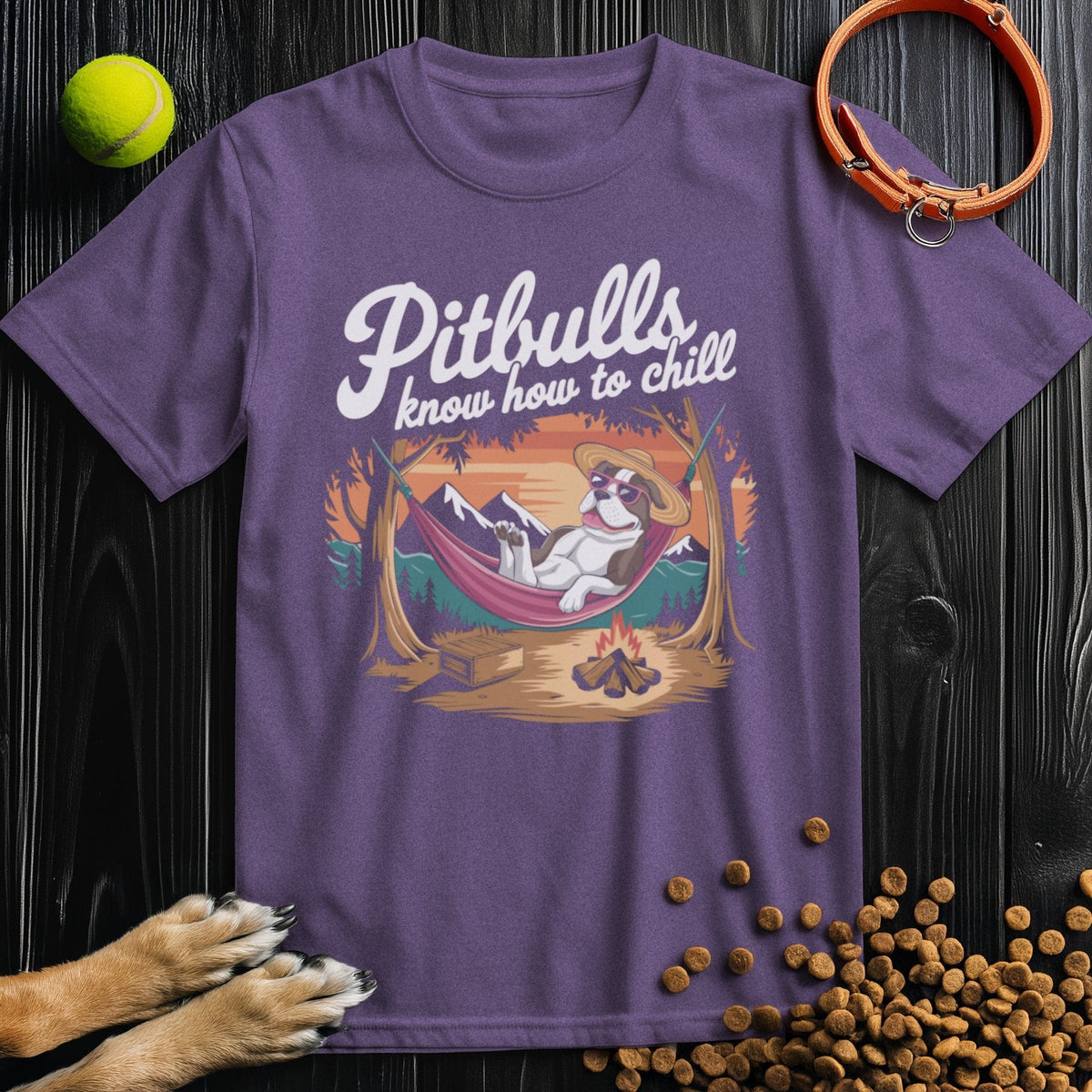 Pitbulls Know How to Chill T-Shirt