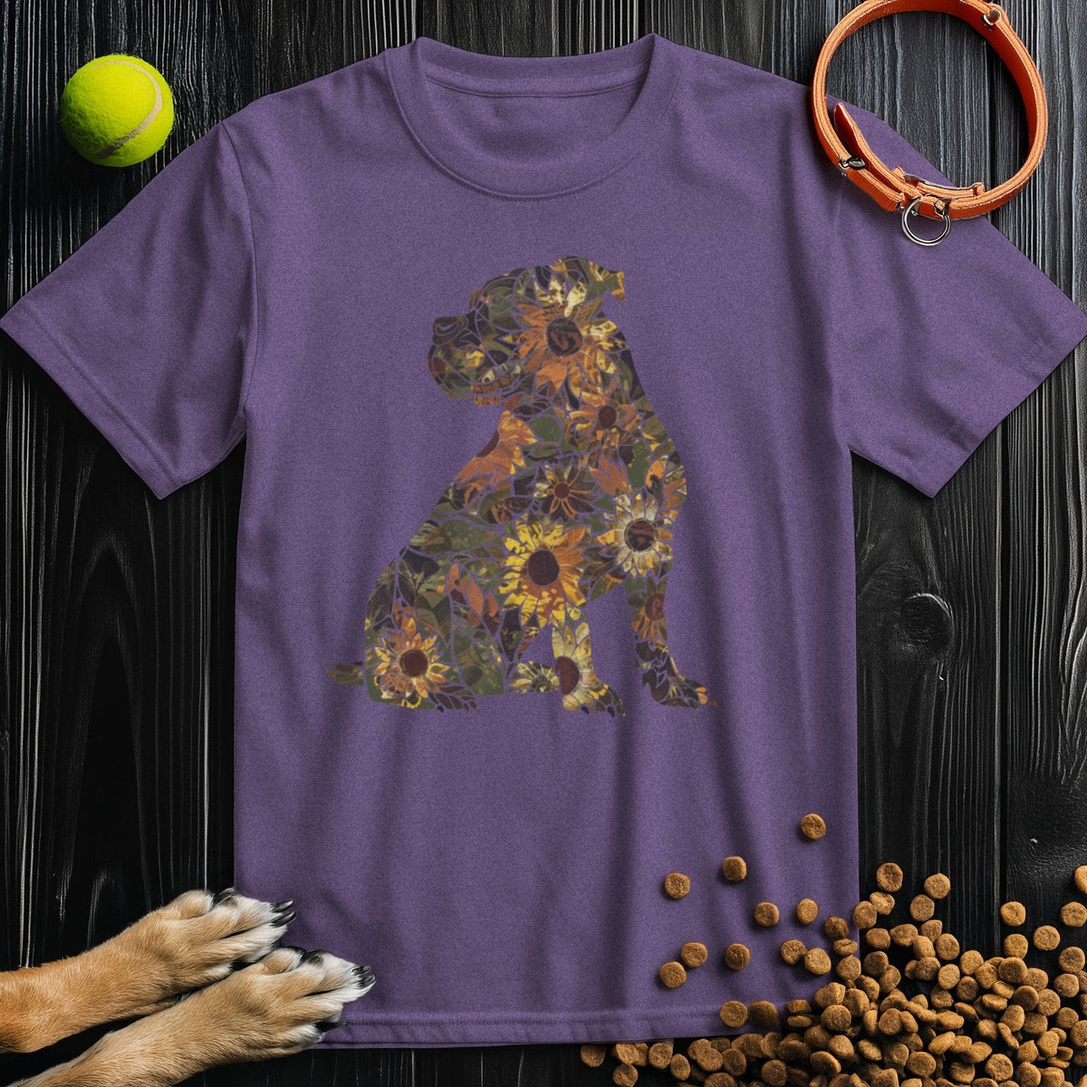 Sunflower American Bulldog T-Shirt