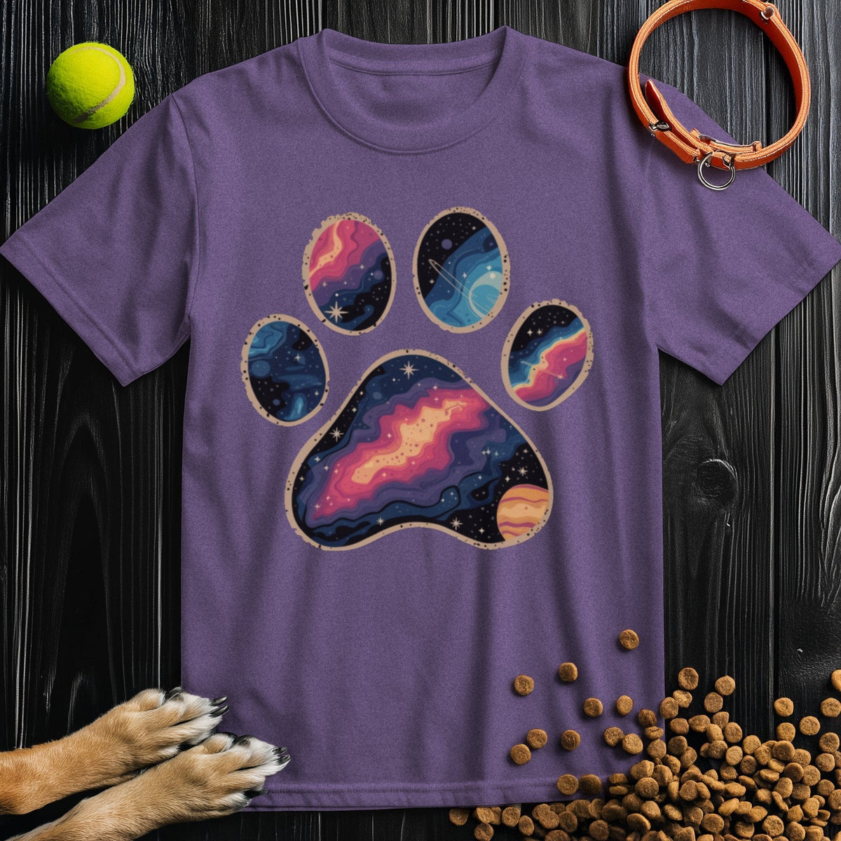 Lunar Paw Mandala T-Shirt