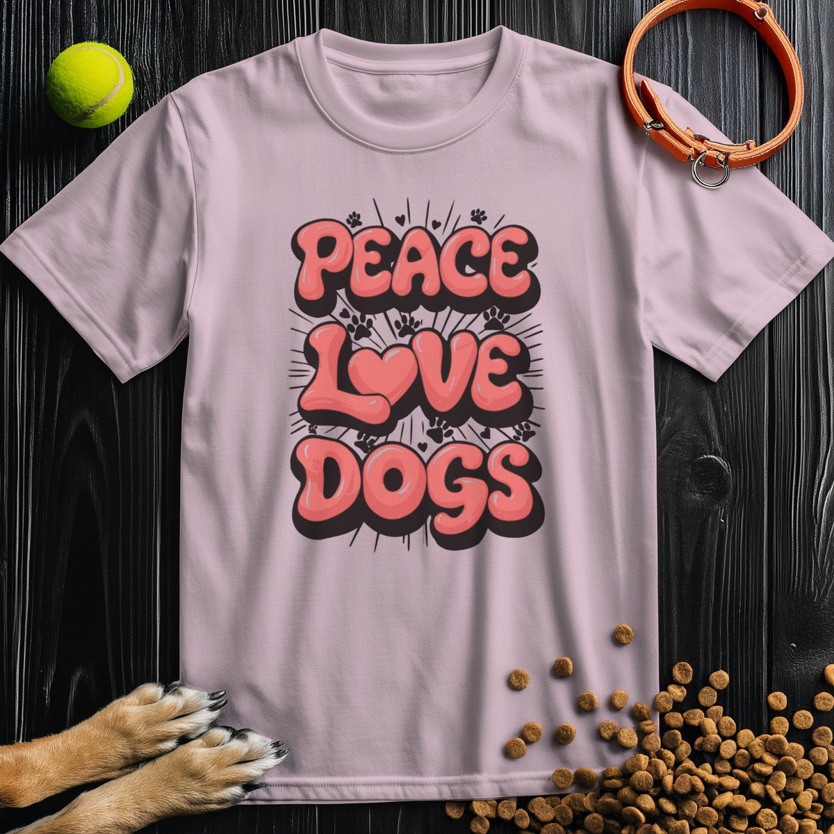 Peace Love Dogs T-Shirt
