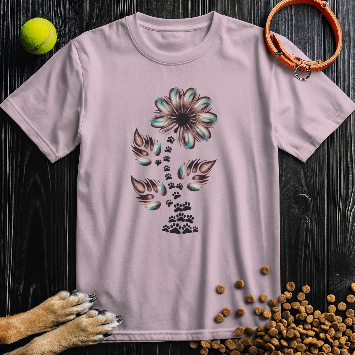 Paw Prints Blossom T-Shirt
