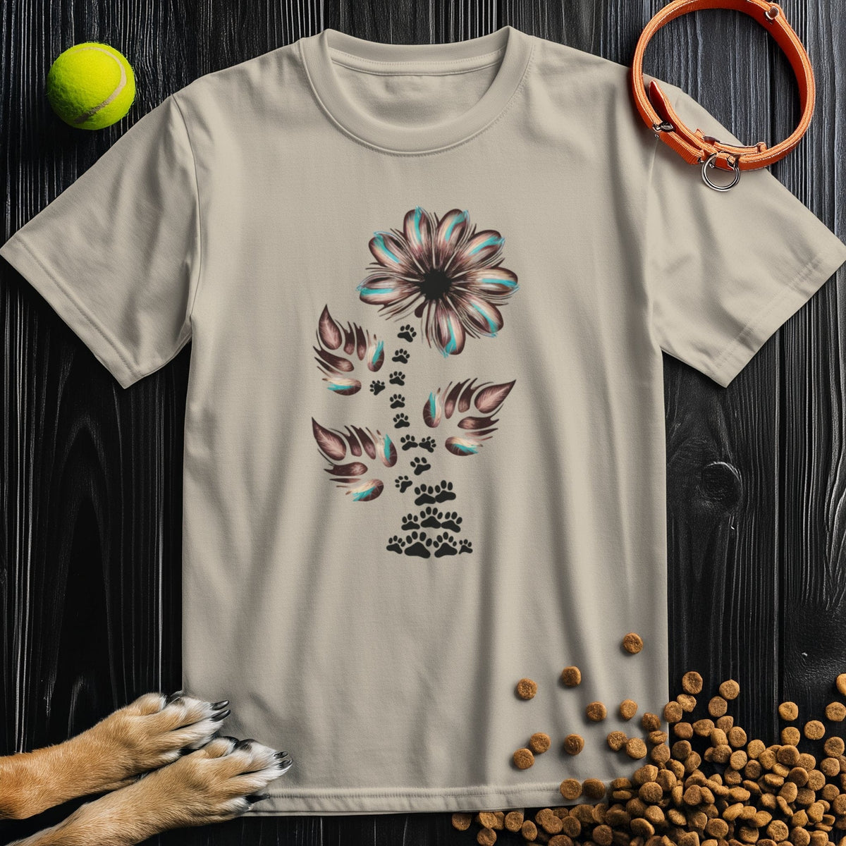 Paw Prints Blossom T-Shirt