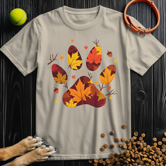 Pawtumn Leaves Dog Themed Shirt