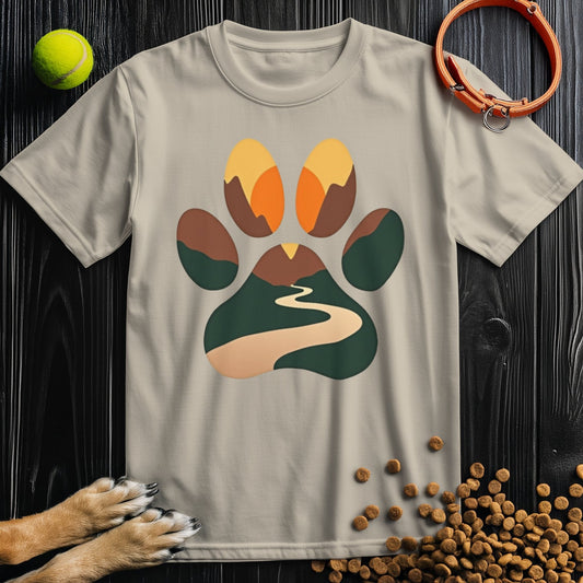 Wilderness Paw Path Dog T-Shirts